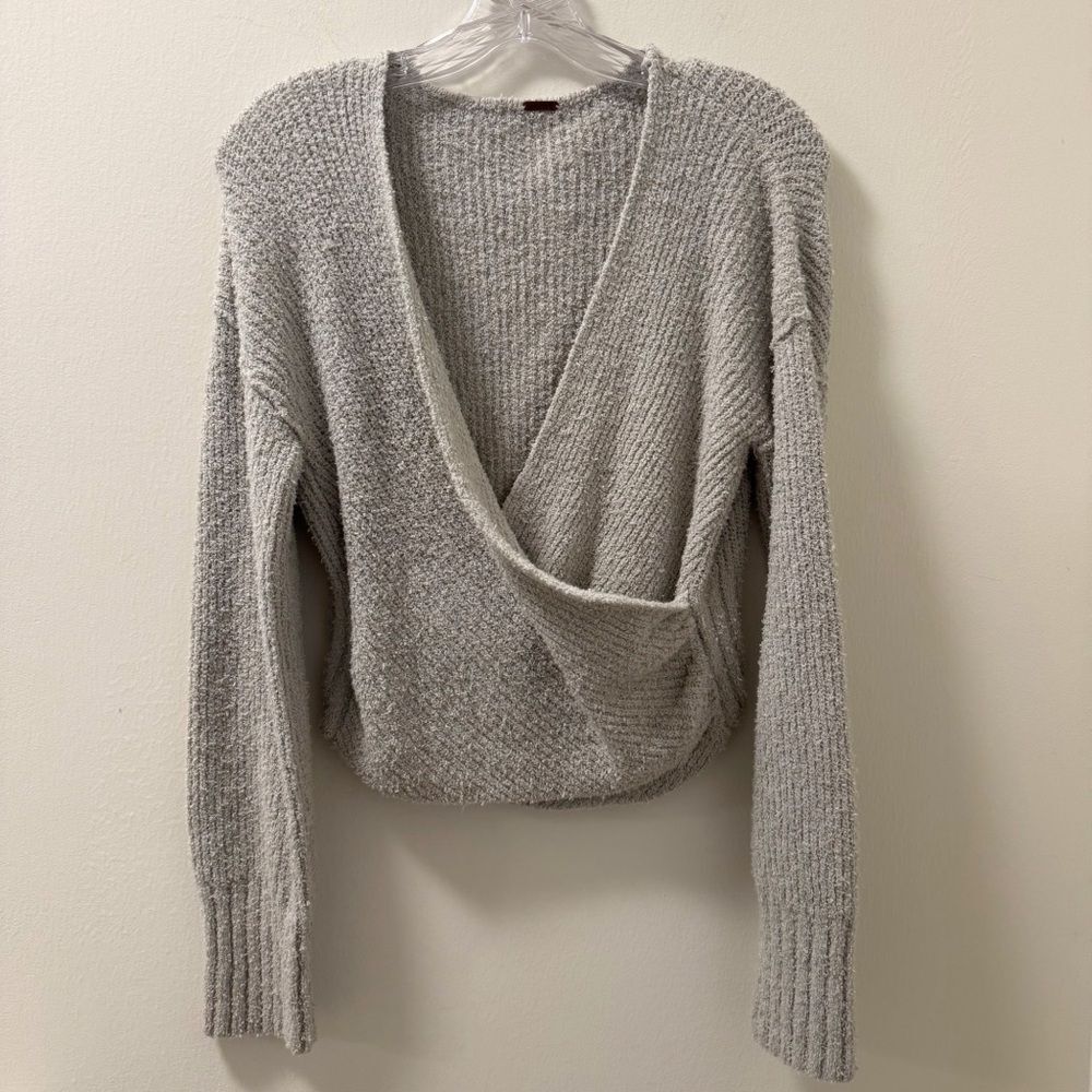 Free People Sensual Wrap Sweater - Size XS